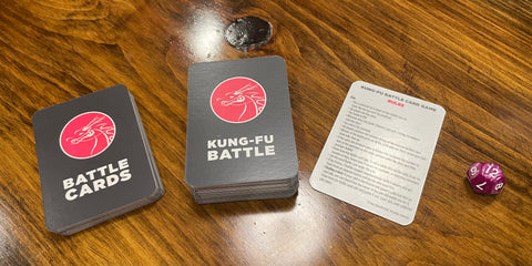 Kung-Fu Battle - Family Fitness Card Game