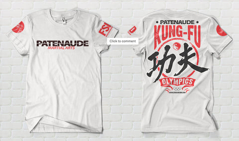 Kung-Fu White T-shirt